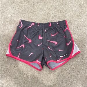 Nike kids grey and Pink Shorts